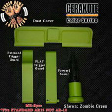Cerakote Colored AR15 Parts