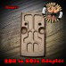RMR to RMSc Adapter - Full Size RMR to Micro RMSc Adapter Angled Edges