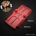 RMR Cover Plate Beveled Boss Cut With Pockets