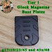 ANODIZED Tier One Glock Magazine Base Plate