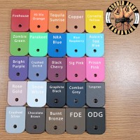 Blank Cerakoted Aluminum Glock Magazine Base Plates