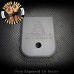 2A DEEP Engraved Series Custom Laser Engraved Aluminum Cerakoted Glock Magazine Base Plates