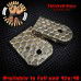 Honey Comb Brass CNC Milled Glock Magazine Base Plates Honey Comb Brass CNC Milled Glock Magazine Base Plates