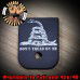 Gadsden Flag Don't Tread on Me Laser Engraved Aluminum Glock Magazine Base Plates