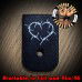 Barbed Wired Heart Laser Engraved Aluminum Glock Magazine Base Plates