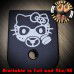 Gas Masked Hello Kitty Laser Engraved Aluminum Glock Magazine Base Plates
