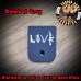 Love Laser Engraved Aluminum Glock Magazine Base Plates