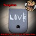 Love Laser Engraved Aluminum Glock Magazine Base Plates