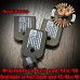 Army Vet Flag Laser Engraved Glock Slide Plate