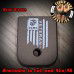 USMC Vet Flag Laser Engraved Aluminum Glock Magazine Base Plates