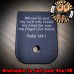 Psalm 144:1 Laser Engraved Aluminum Glock Magazine Base Plates