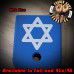 Star of David Laser Engraved Aluminum Glock Magazine Base Plates