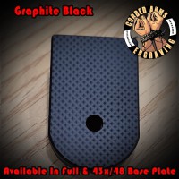 Knurl CNC Milled Glock Base Plate