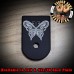 Butterfly 1 Laser Engraved Aluminum Glock Magazine Base Plates Butterfly 1 Laser Engraved Aluminum Glock Magazine Base Plates