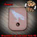 Raven Laser Engraved Aluminum Glock Magazine Base Plates