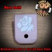Rose Laser Engraved Aluminum Glock Magazine Base Plates