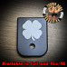 Lucky Clover Laser Engraved Aluminum Glock Magazine Base Plates