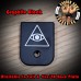All Seeing Eye Laser Engraved Aluminum Glock Magazine Base Plates All Seeing Eye Laser Engraved Aluminum Glock Magazine Base Plates