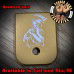 Grim Reaper Laser Engraved Aluminum Glock Magazine Base Plates