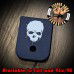 Skull 3 Laser Engraved Aluminum Glock Magazine Base Plates