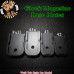 Aluminum Cerakoted/Anodized Glock Magazine Base Plates