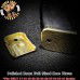 Polished Brass Magazine Base Plates for Glock