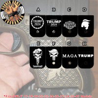 Trump Series Custom Laser Engraved Aluminum Glock Magazine Base Plates