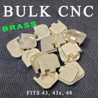 43 43x 48 Slide Plate Blanks for Glock Brass