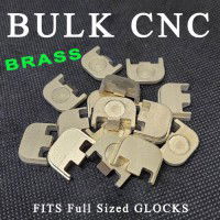 Full Sized Slide Plate Blanks for Glock BRASS
