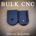 43x/48 Sized Anodized Aluminum Magazine BASE Plate Blanks for Glock 