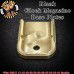 Full Sized Magazine Base Plate Brass Blanks for Glock (10pk)