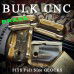 Full Sized Magazine Base Plate Brass Blanks for Glock (10pk)