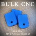 Bulk Cerakoted Aluminum Magazine BASE Plate Blanks for Glock