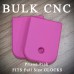 Bulk Cerakoted Aluminum Magazine BASE Plate Blanks for Glock Bulk Cerakoted Aluminum Magazine BASE Plate Blanks for Glock
