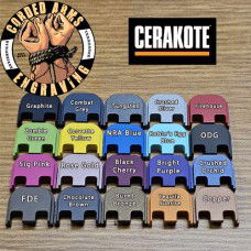 Blank Cerakoted Glock Slide Plate