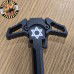 Star Of David Laser Engraved Charging Handle