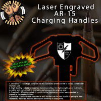 75th Ranger Regiment Laser Engraved Charging Handle