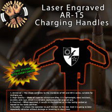75th Ranger Regiment Laser Engraved Charging Handle