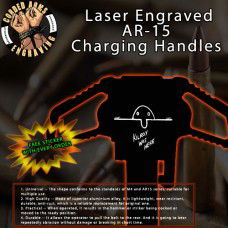 Kilroy Laser Engraved Charging Handle