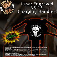 FAFO PunisherLaser Engraved Charging Handle