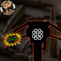 Celtic Knot Round Laser Engraved Charging Handle
