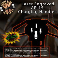 MOAB Laser Engraved Charging Handle