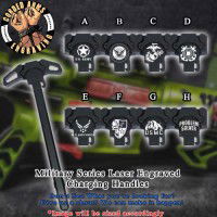 Military Series Laser Engraved Charging Handle