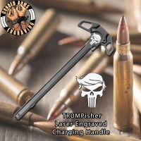 Trumpisher Laser Engraved Charging Handle
