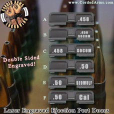 .458 SOCOM .50 Cal BMG Laser Engraved Ejection Port Door