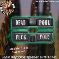 Dead Pool Laser Engraved Ejection Port Door
