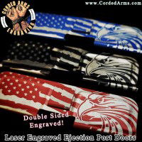 American Eagle Flag Laser Engraved Ejection Port Doors