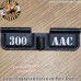.300 AAC Blackout Laser Engraved Ejection Port Door