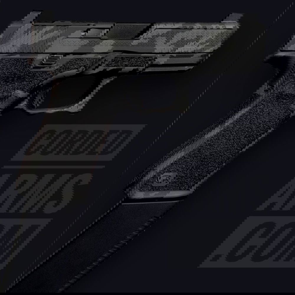 Custom Glock 19x  Grey Camo w/ Stippling, RMR Cut & Slide CN