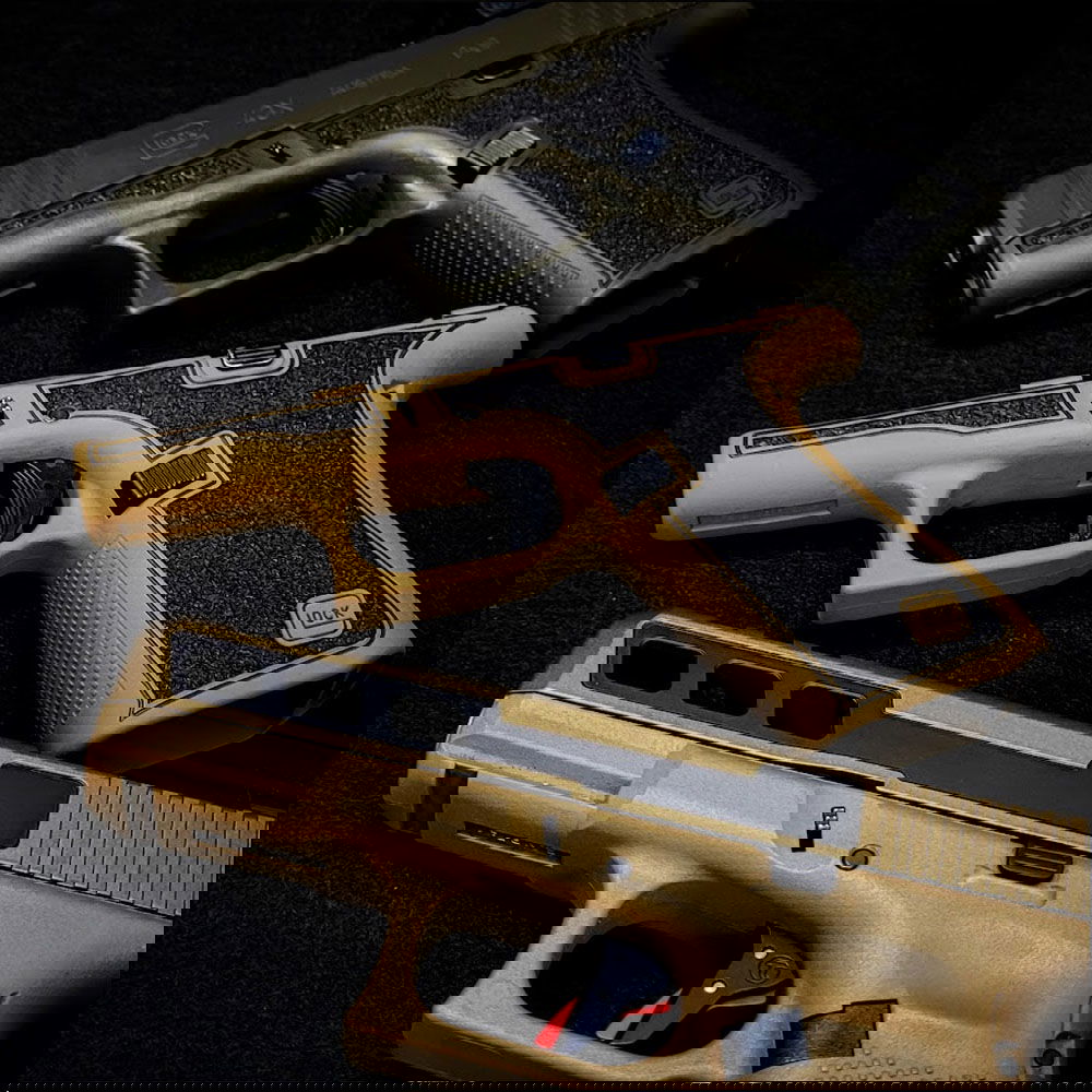 Custom Glock with CNC Milling,